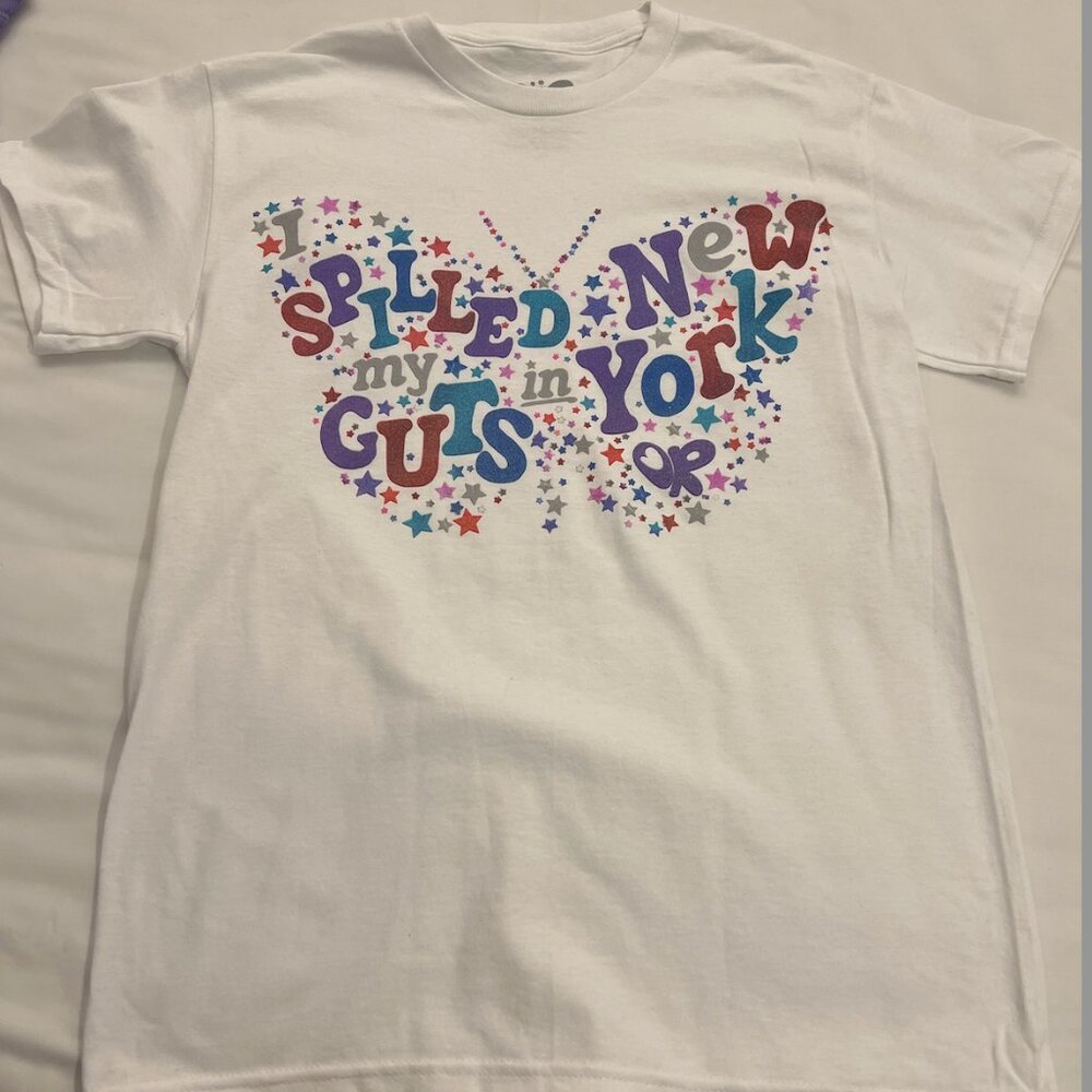 RARE OLIVIA RODRIGO I Spilled My Guts in New York Shirt